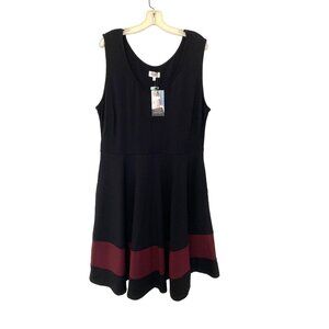 Today I Am Fearless By Society Woman Plus Size Sleeveless Dress 1X
